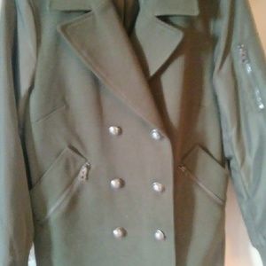 Lucky brand will pea coat new